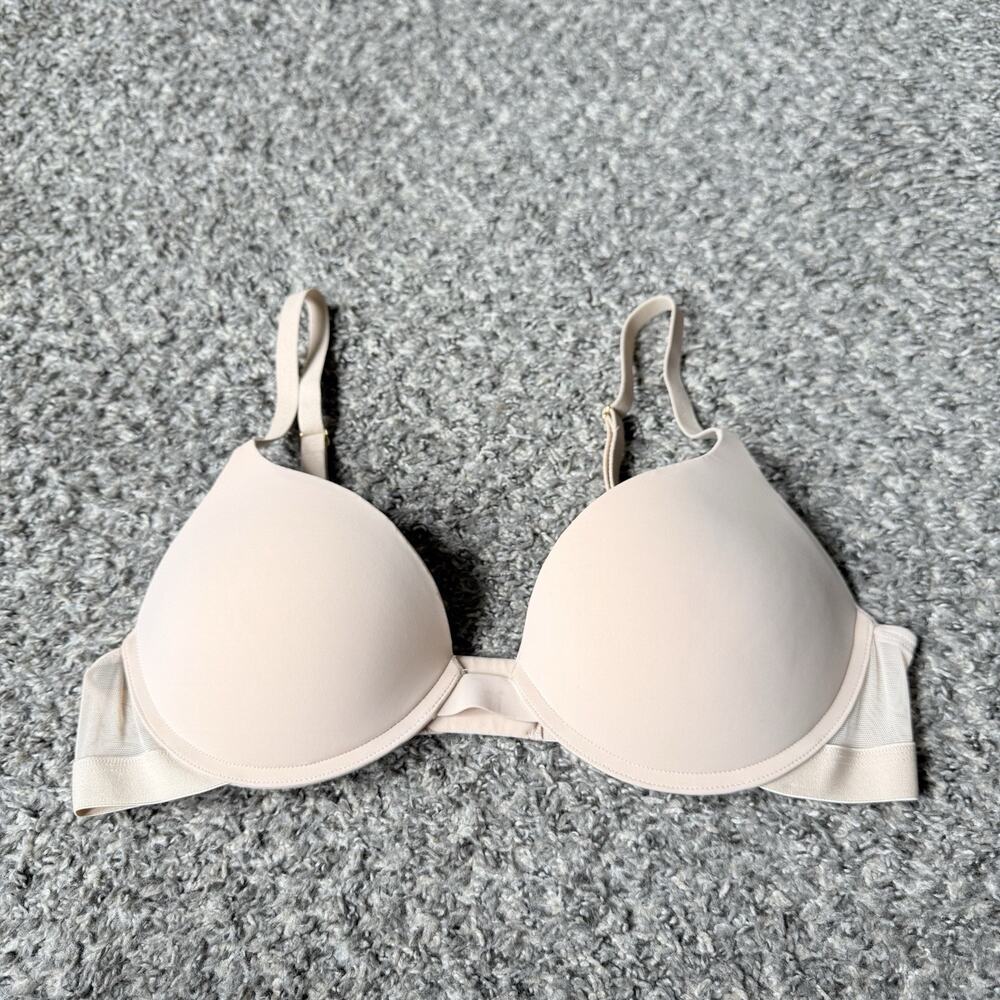 Pepper Zero Gap Lift Up Bra Size 42A Beige NEW WITHOUT TAG